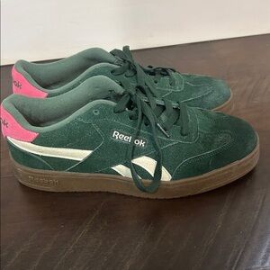 Reebok forte lounger sneaker suede tennis shoe 9